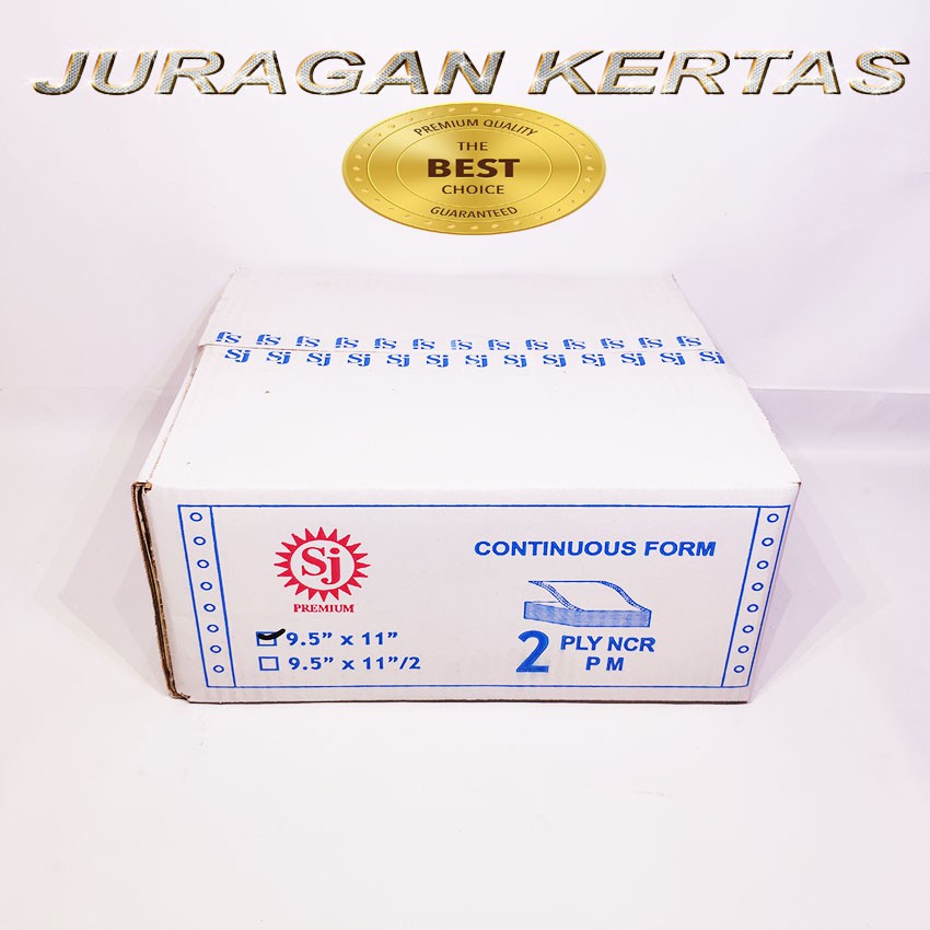 

CONTINUOUS FORM 9.5 X 11 2PLY SJ PREMIUM