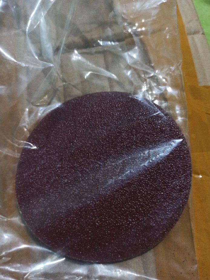 Amplas Velcro 4 Inch Grid 60 Kertas Amplas Bulat Tempel Amplas Gerinda