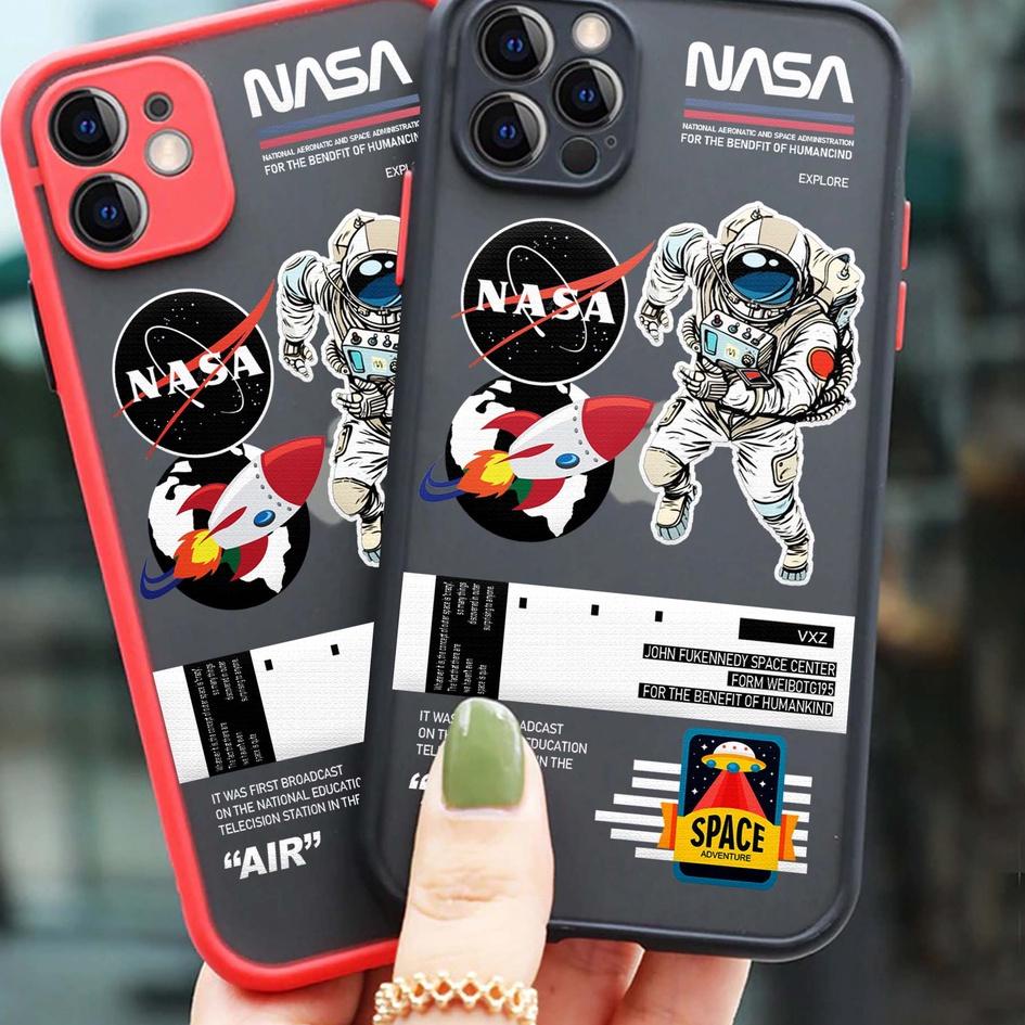 HOT SALE Case Choice Motif NASA REALME 3 3 PRO 5 5i 7 8 8 PRO Soft Case Aero Bumper Kesing