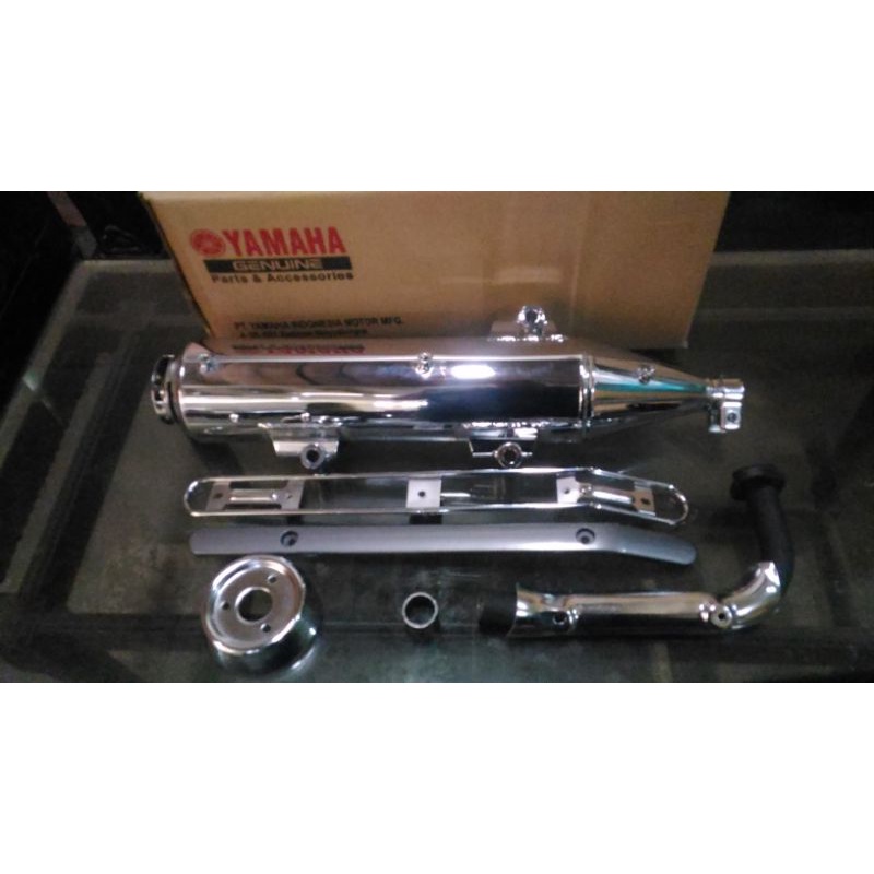 knalpot nouvo lele sporty my original yamaha