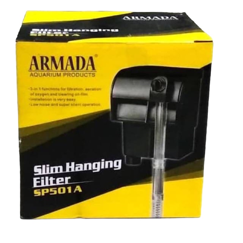 Mesin filter gantung SP501A - Mesin filter aquarium
