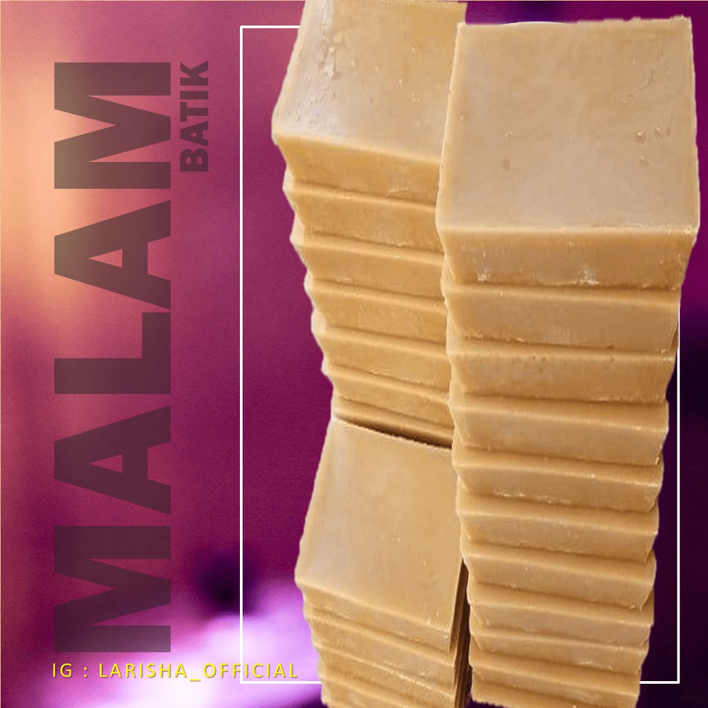 Malam Batik Cap ( Kuning ) Kualitas Terbaik Lilin Batik - 1 kg