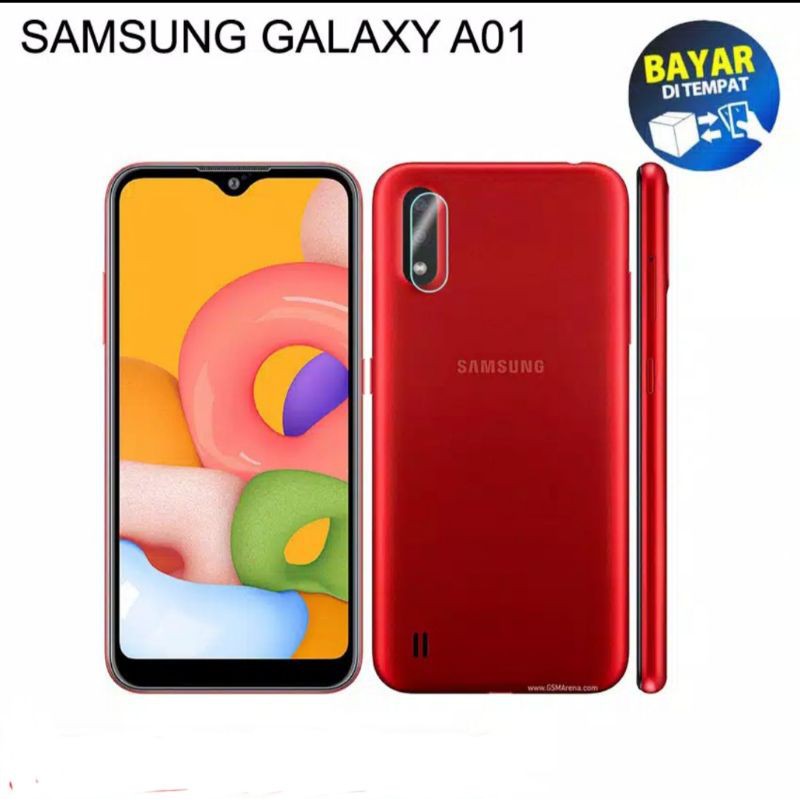 For Samsung Galaxy A01 Tempered Glass Camera Anti Gores Kamera Belakang