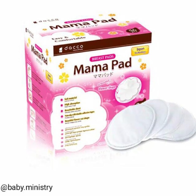 DACCO Mama Pad Breast Pads 24pcs