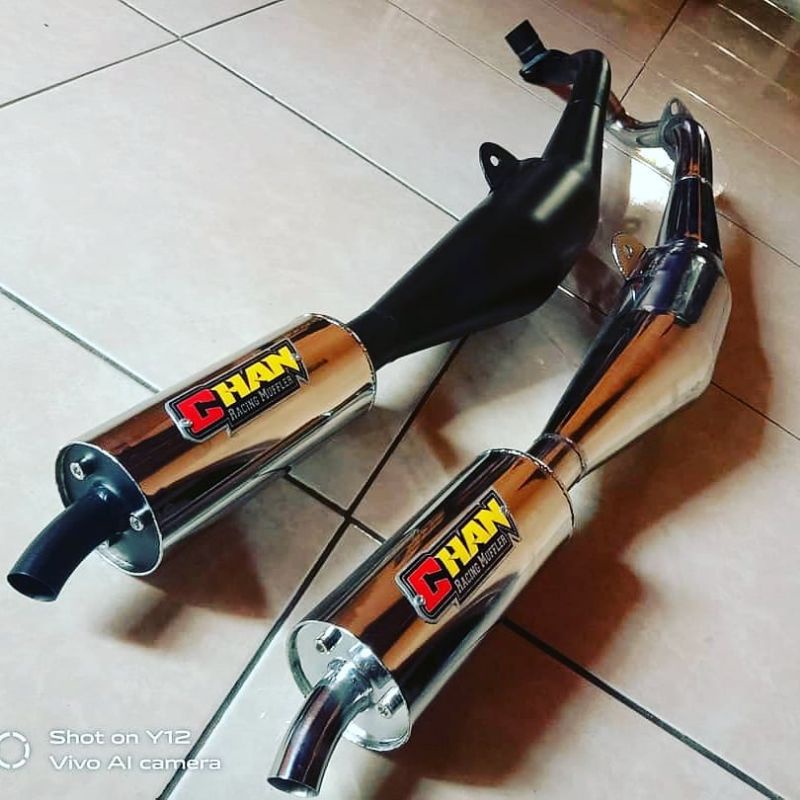 knalpot f1zr original Chan racing