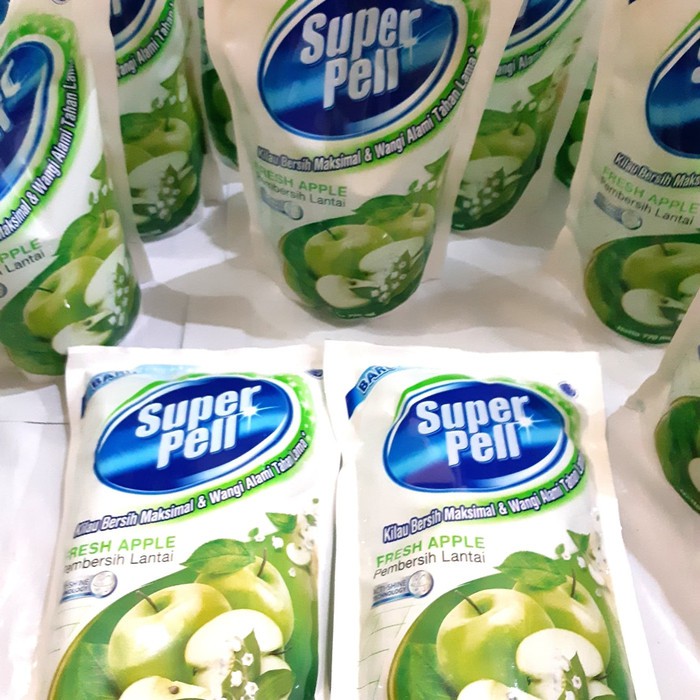 Buy 1 Get 1 Super Pell Pembersih Lantai Refill 770ml