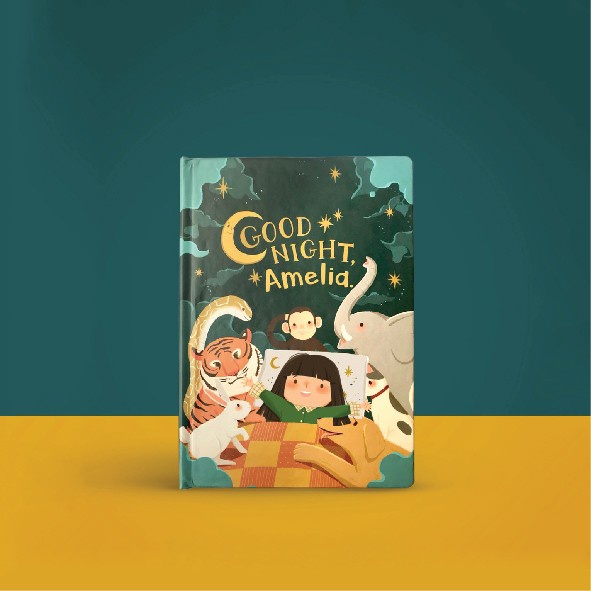 

DISKON HARGA Buku Anak Personalized Bookabook Good Night BR089