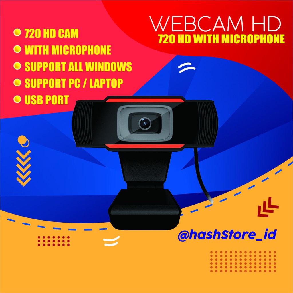 Webcam HD Kamera Laptop Komputer