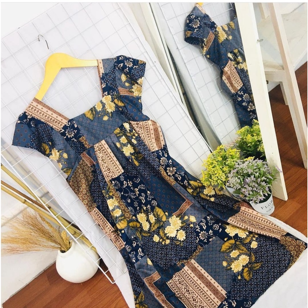 Daster kekinian jumbo motif kunin