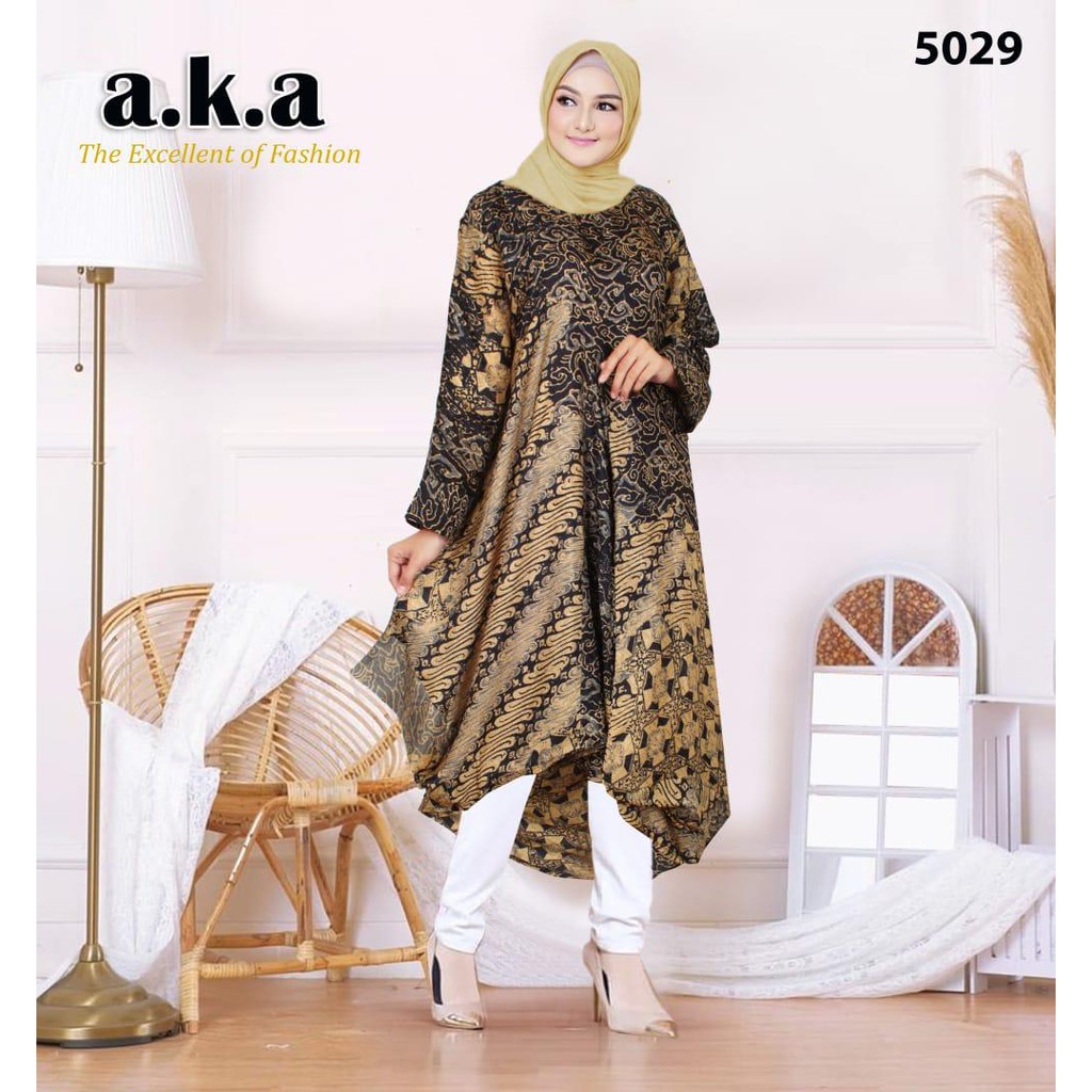 TUNIK VISCOSE SEMI SUTRA//PREMIUM