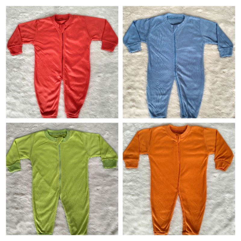 Sleepsuit Zipper Baby / Sleepsuit Resleting Bayi Anak 6 - 9 bln