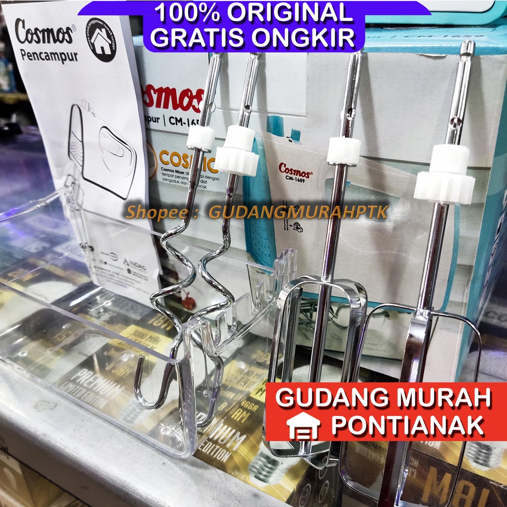 COSMOS MIXER CM1659 / CM 1659 / CM-1659 (HAND MIXER) GARANSI RESMI