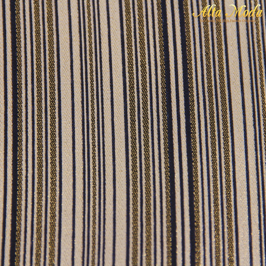 

Alta Moda Jacquard Garis Biru (1M)