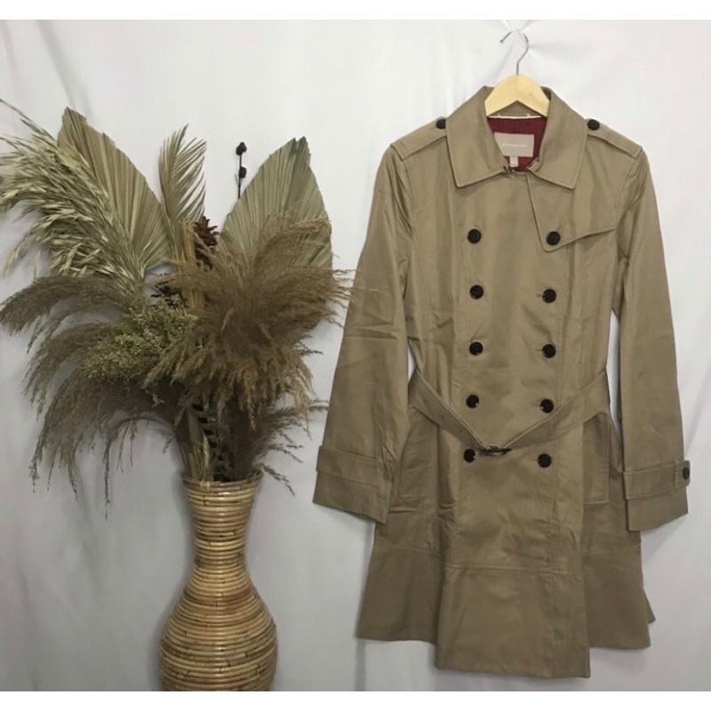 PreLoved Long coat wanita brand BananaRepublic