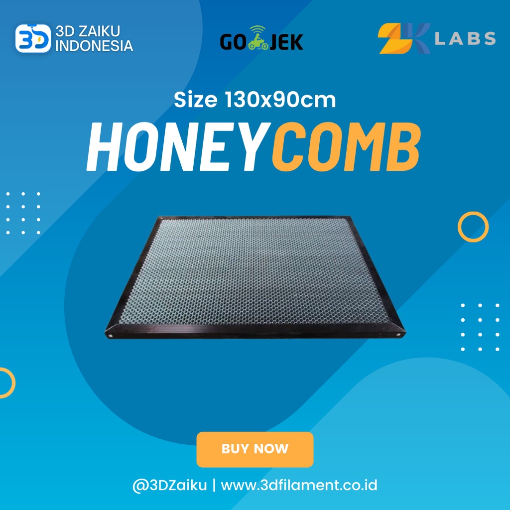 Zaiku Honeycomb Bed Meja Sarang Lebah 130 x 90 cm CO2 Laser Machine