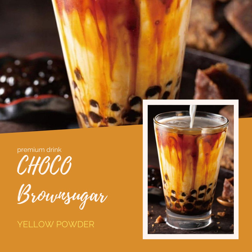 

Brown sugar 1 kg - choco brown sugar - bubuk choco brown sugar 1 kg