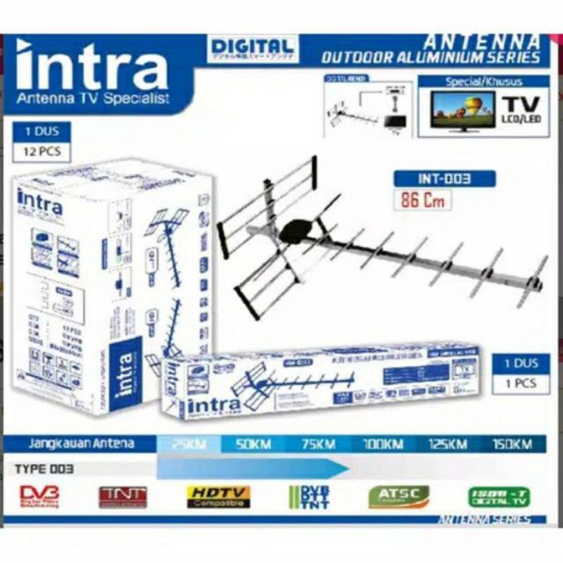 Antena TV Digital INT-003 Intra