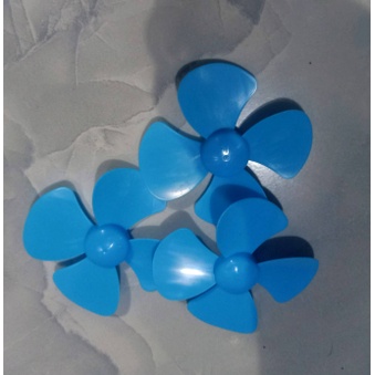 BALING BALING DINAMO  BIRU MUDA BBDN/BM/8 - 8 cm BALING BALING KIPAS LAYANGAN - baling baling dinamo