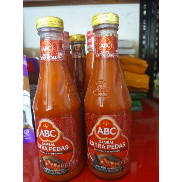 

Sauce sambal ekstra pedas abc 335 ml