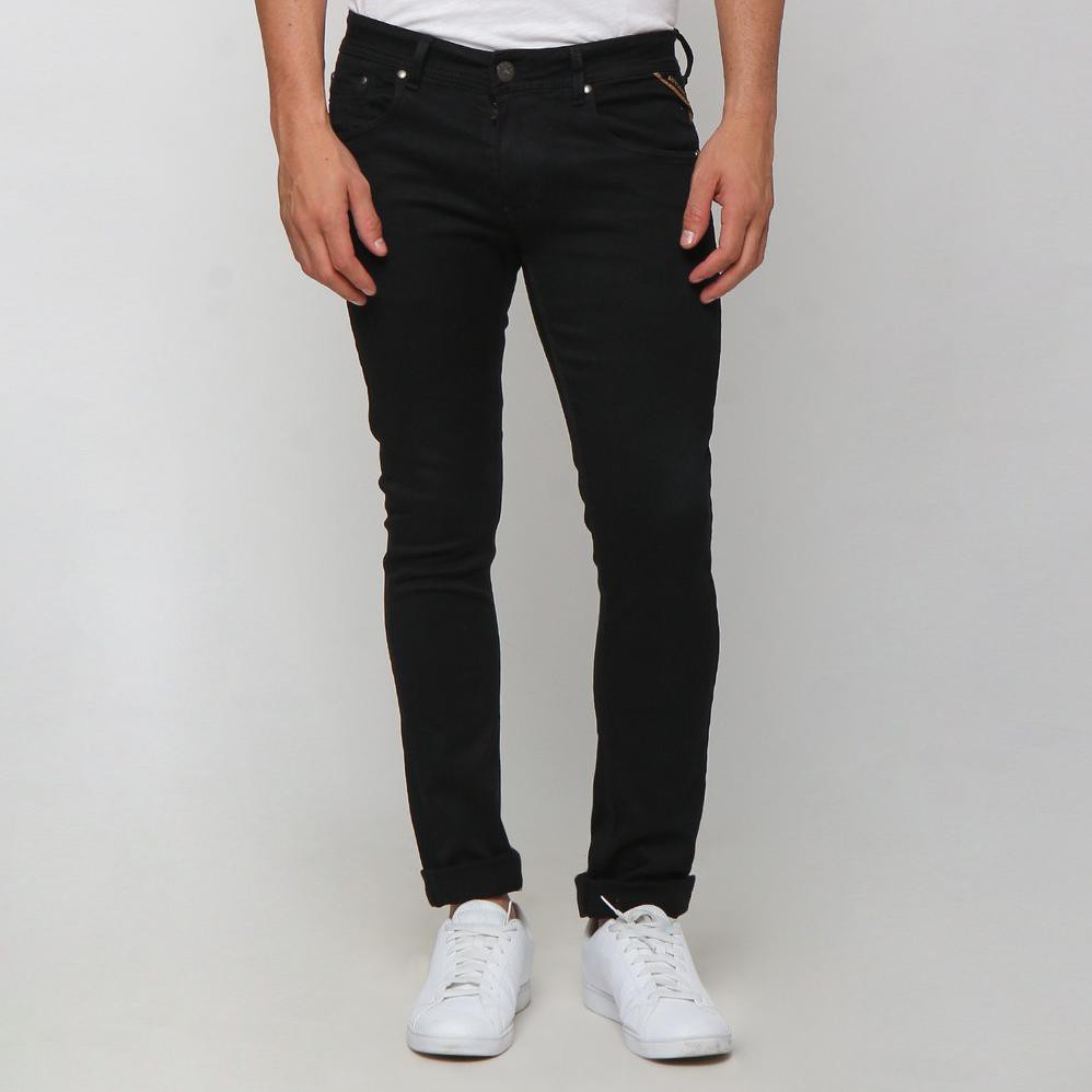 Boy London Celana Jeans Pria Original - Black Slim Fit
