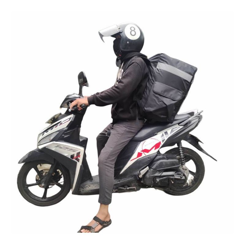 3IN1 TAS RANSEL KURIR MAKANAN/TAS DELIVERY/TAS DRIVER ONLINE/TAS PAKET/DELIVERY BOX MOTOR TAS KURIR 