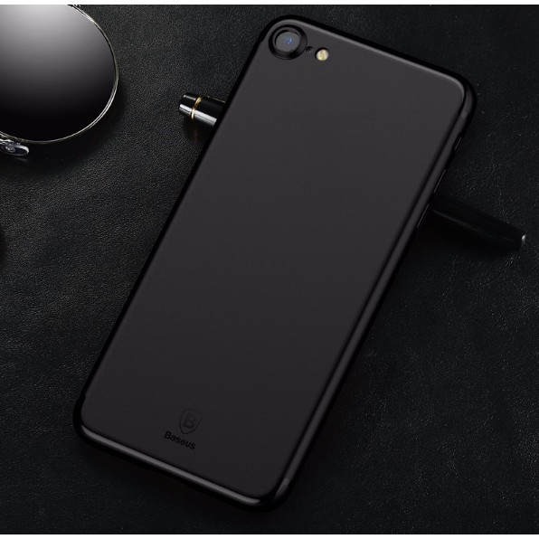 iPhone 7/7 Plus - Baseus Case Hard Cover PP Casing - Hitam