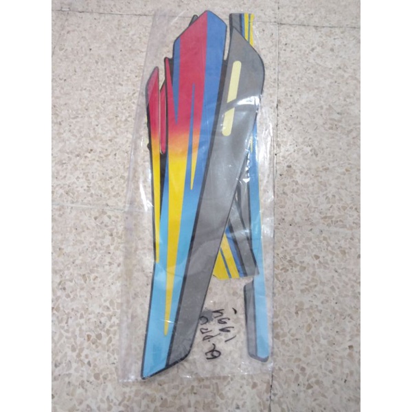 striping gl pro 1994 striping lis stiker standar original Honda GL Pro 1994
