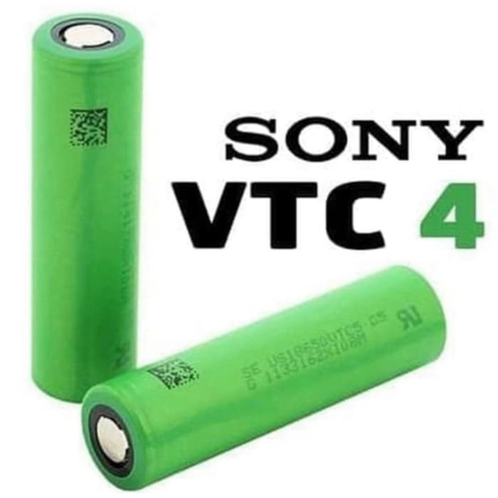 Battery Murata VTC 4 Authentic 18650 2100 mAH | Baterai VTC4