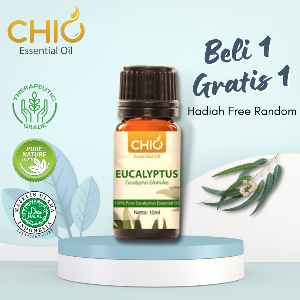 BUY 1 GET 1  CHIO EUCALYPTUS ESSENSIAL OIL