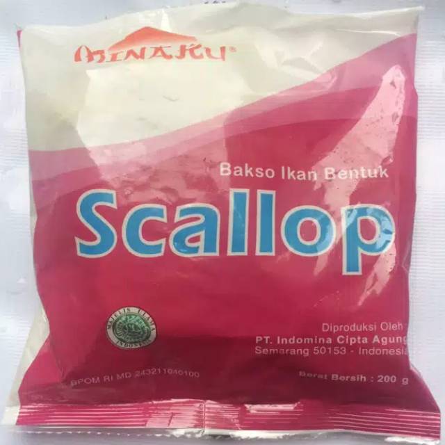 

MINAKU SCALLOP IKAN 200GR