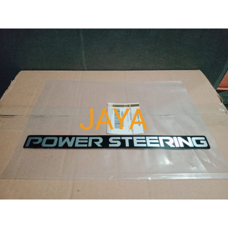 Stiker POWER STEERING L300 original Mitsubishi