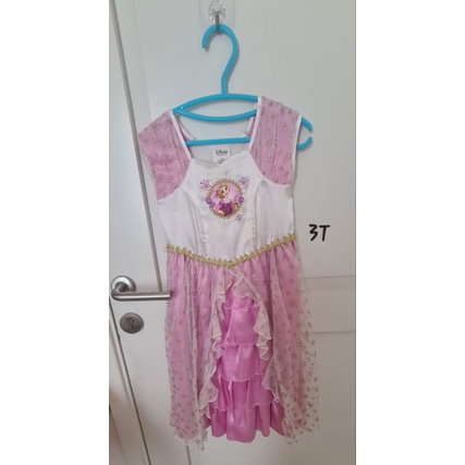 Disney Princess dress ariel tangled beauty and the beast baju second preloved