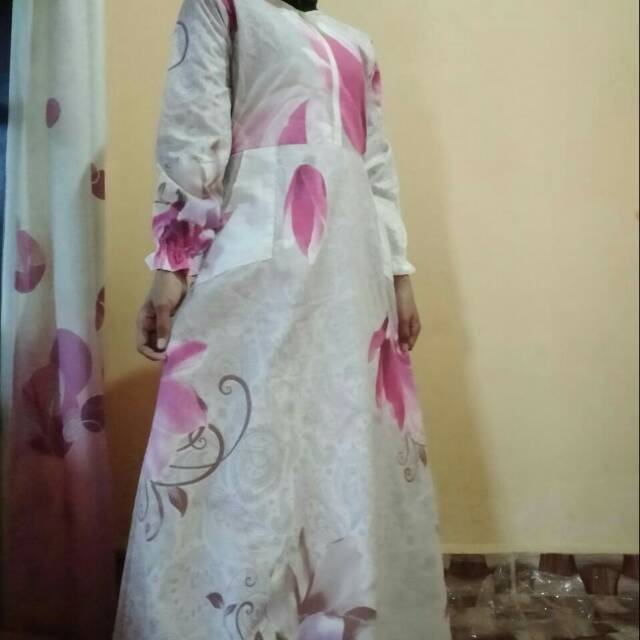Gamis bunga tulip