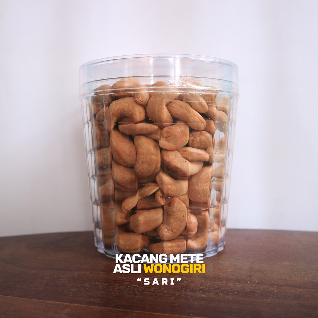 

KACANG METE MEDE ASLI WONOGIRI OVEN PANGGANG SUPER ROASTED ORIGINAL 300 GRAM