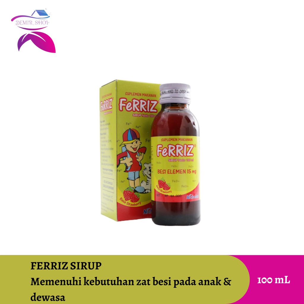 Ferriz Sirup 100 mL Vitamin Zat Besi