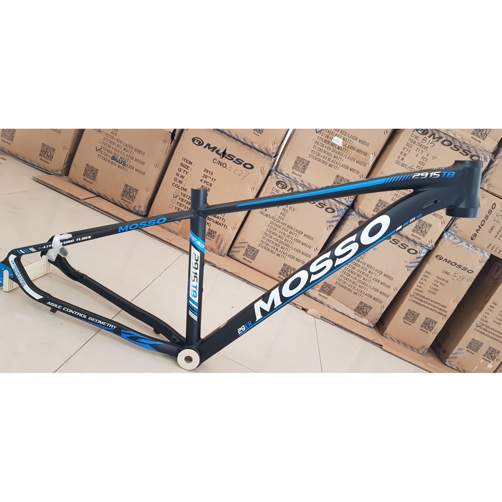 Frame 29 Mosso 2915 TB/XC 29er Alloy internal cable