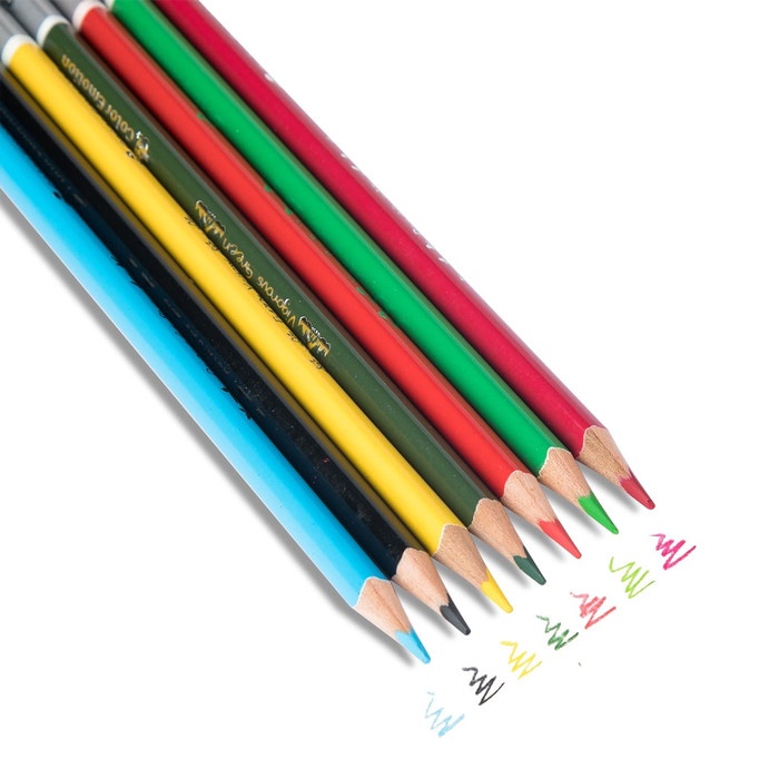 

WARNAPENSIL- DELI PENSIL WARNA PROFESIONAL ,12 WARNA A5,KUALITAS TINGGI EC00205 -PENSIL WARNA