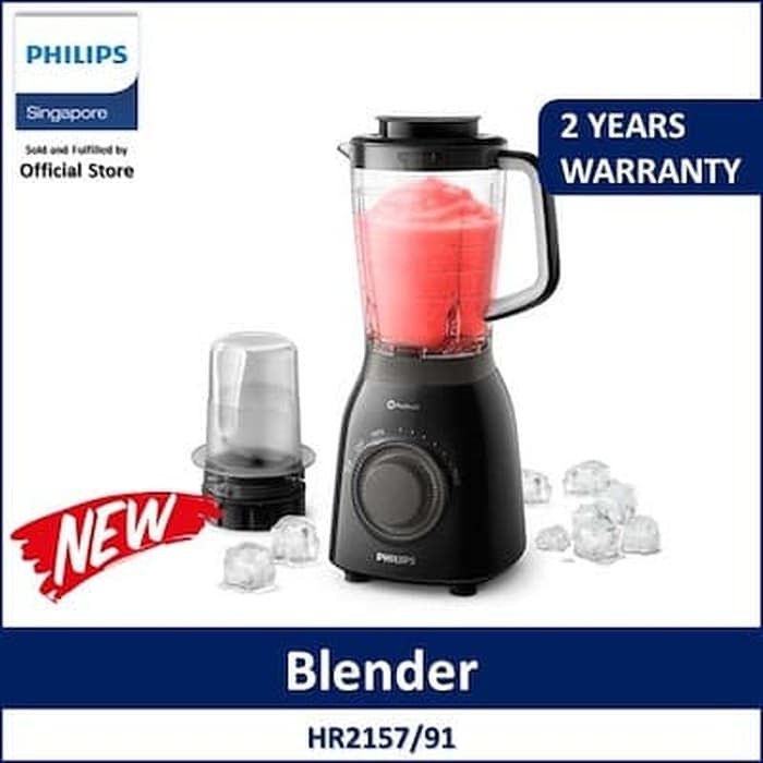 PHILIPS Viva Blender Tritan Jar with Plastic Mill HR2157 HR 2157