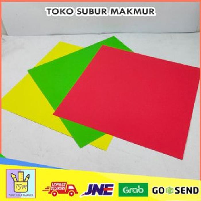 ATK KERTAS ORIGAMI WARNA WARNI LUCU UNIK ATK MURAH SOUVENIR MULTIFUNGSI STATIONARY