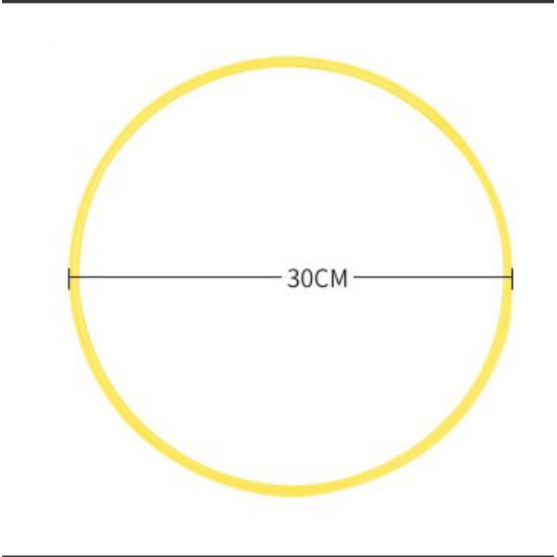 Agility Ring  Circle 30cm, 40cm, dan 50cm isi 5 pcs