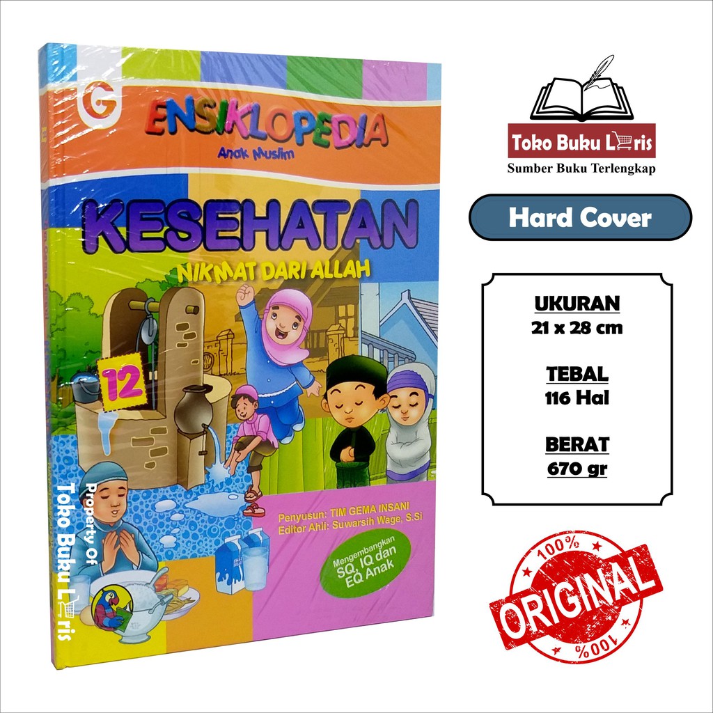 Ensiklopedi Anak Muslim Kesehatan Nikmat Dari Allah - GIP