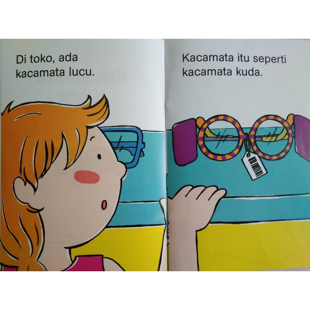 Seri 1 Buku  Anak  TK  PAUD Belajar Membaca GafaBaca Gafa 