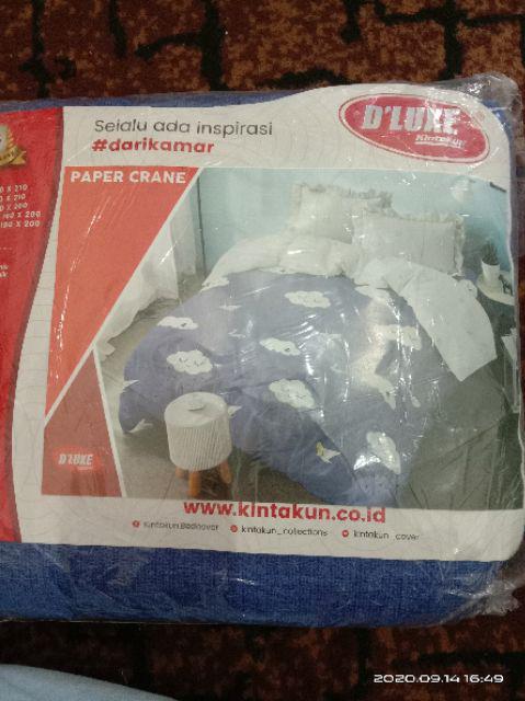 1kg Uk 160 /180 Sprei Sprey Rumbai Kintakun Dluxe Spongebob Black