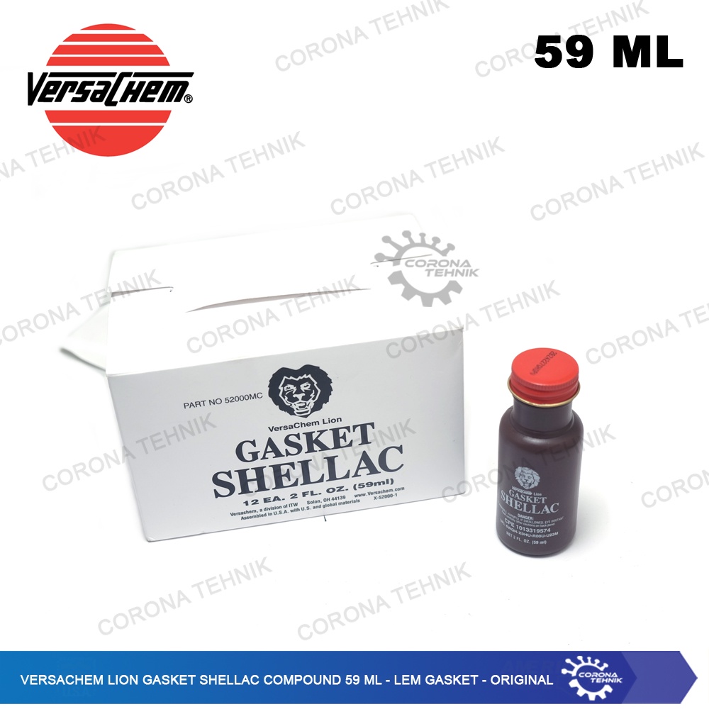 Lem Gasket - Original - Versachem Lion Gasket Shellac Compound 59 mL