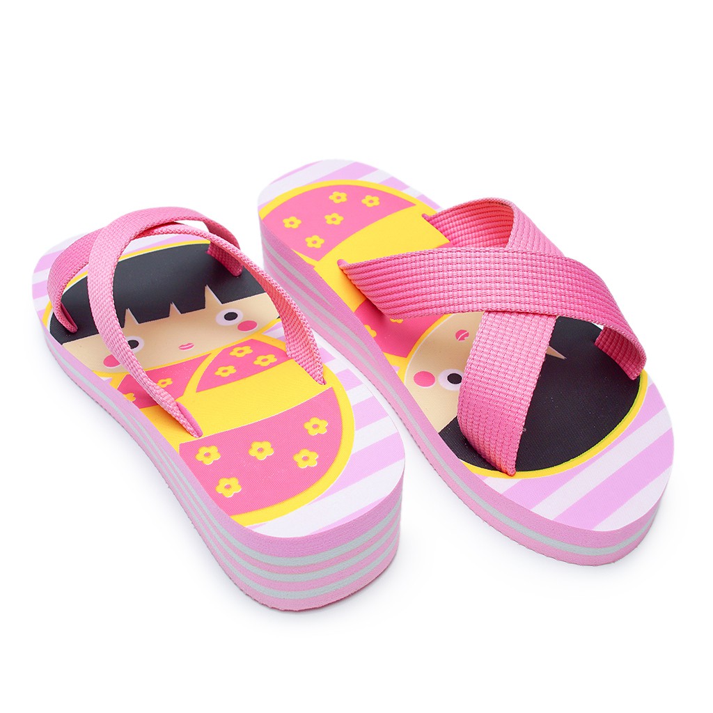 DNOIR Sandal Anak Perempuan SELOP3136 PINK