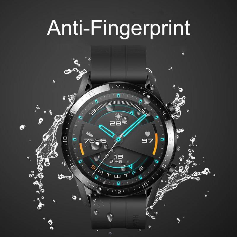 Soft Fibre Glass Protective Film Cover For Huawei Watch GT2 42mm 46mm GT2 Pro GT2e Full Screen Protector Watch Case