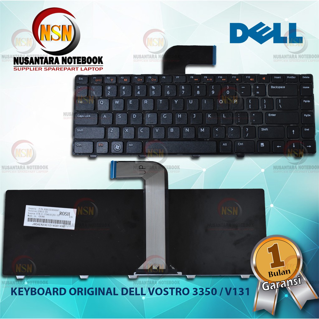 Keyboard Original Laptop Dell Vostro V3450 V3550 V1450 V131 3350 3450 3550