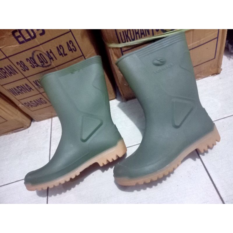 AP BOOTS TERRA ECO5 HIJAU PENDEK/AP BOOTS TERRA PENDEK HIJAU