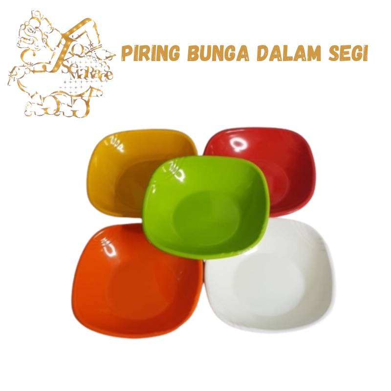 PIRING BUNGA SEGI MELAMIN 6&quot;