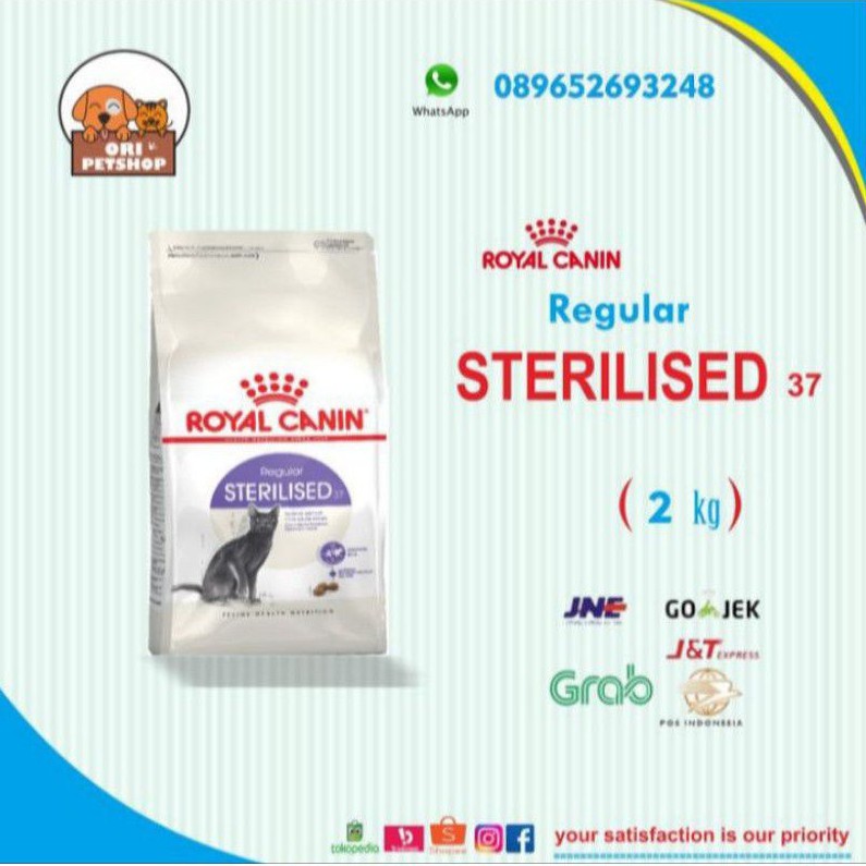 royal canin sterilised 2 kg - freshpack